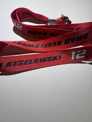 Коллекционный красный ремешок NASCAR Brad Keselowski 12 - Изображение 1 из 2