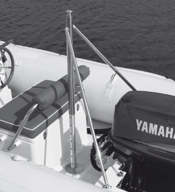 ORIGIN WAKEBOARD TOWERS Origin Stainless 33in-55in Height Adjustable Water Ski Pylon Universal Ski Tow