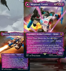 Megatron, Tyrant TRANSFORMERS Commander Deck Artifacts Magic Ready-to-Play Alt - Picture 1 of 12