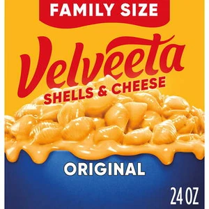 Velveeta Shells and Cheese Original Macaroni and Cheese Dinner Value Size, 24 oz - Picture 1 of 4