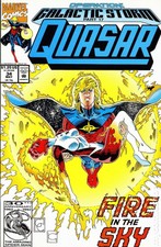 Quasar #34A VG 1992 Stock Image Low Grade