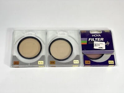 LOTE DE 3 - FILTROS HOYA 62MM FL-DAY, 81B e 81C EXCELENTE ESTADO - ENVIO RÁPIDO - Imagem 1 de 4