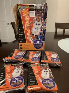 UD Collector’s Choice Series 1996-1997 ¡2 paquetes sellados! Kobe Bryant Rookie??? - Imagen 1 de 4