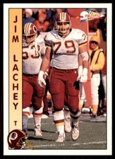 1992 Pacific Jim Lachey Football Cards #647