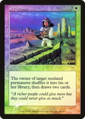 Onslaught   MTG  FOIL  Oblation   Magic - Image 1 of 2