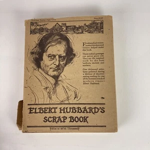 Elbert Hubbard's Scrap Book Roycroft Arts & Crafts Movement 1923  - Bild 1 von 7