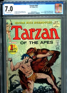 Tarzán #207 (DC 1972) certificado CCG 7,0 - Imagen 1 de 3