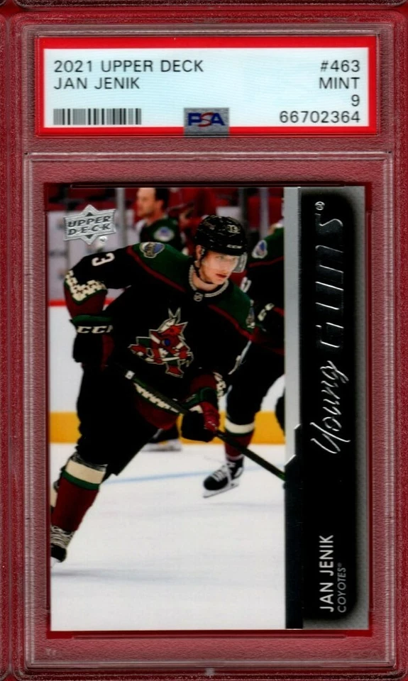 2021-22 UPPER DECK JAN JENIK ROOKIE YOUNG GUNS #463 PSA 9 RC YG UD GC - Image 1 of 1