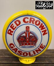 Globe pompe à gaz RED CROWN ESSENCE 13,5" Reproduction - (Corps jaune)