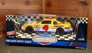 USADO AMERICANO MUSCLE/ERTL JEFF PURVIS #4 ESCALA 1:18 EN LA CAJA ORIGINAL - Imagen 1 de 10