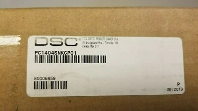 DSC PC1404 Alarm Control Panel PowerSeries 4 Zone PC1404SNKCPO1 NEW & Unused! - Image 1 of 3