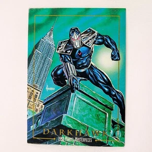 Marvel SkyBox Masterpieces 1992 Darkhawk Hero Trading Card 11 MCU New Warriors - Picture 1 of 2