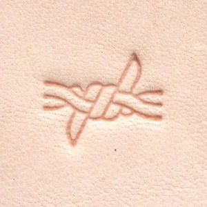 Sello de cuero con cuerda de alambre de púas BW2 1/2" de largo (12,7 cm) 69002-00 de Steckstore - Imagen 1 de 1