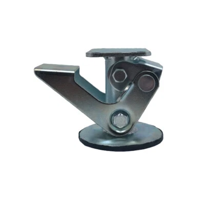 ACCESS CASTERS INC. 3A02FL 3-1/2" Light Duty Floor Lock, Zinc Plated, Foot Operated