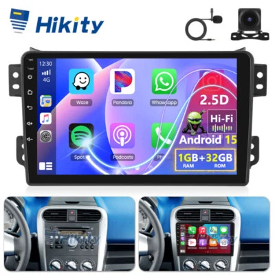 9" CarPlay Android Radio Für Suzuki Splash Opel Agila B mit GPS Navi WIFI Kamera - Bild 1 von 4