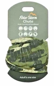 PETER STORM Chute Talla Única Multifunción Gota de Lluvia Verde Unisex Adultos TOTALMENTE NUEVO - Imagen 1 de 4
