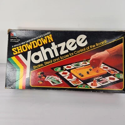 Vintage Showdown Yahtzee Game by Milton Bradley 1991 Edition Complete - Image 1 of 4