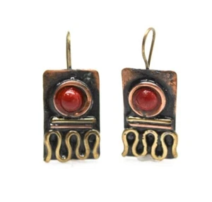 Artisan Style Earrings, Hook - Picture 1 of 2