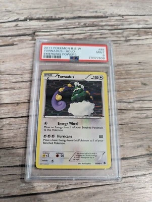 Pokemon TCG 2011 Black & White Emerging Powers #89 TORNADUS Holo PSA 9 LOW POP - Image 1 of 4