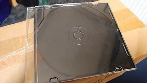 50 Stück CD/DVD slim Case NEU & OVP Schwarz - Bild 1 von 3