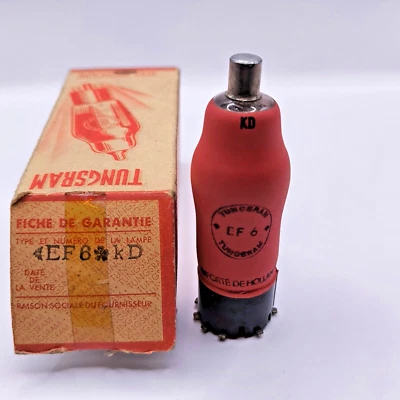 Tubo Tungsram EF6 TEF6 VEF6 MEF6, NUEVO EN CAJA, caja original, nunca usado Foto 1 de 4