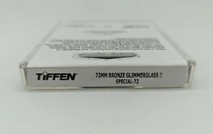 New Tiffen 72mm Bronze Glimmerglass 2 Filter Glimmer Glass - Special OEM - Picture 1 of 12