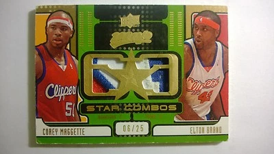 Parche doble estrella MVP 2008-09 #SCBM marca Corey Maggette and Elton 25/06  Foto 1 de 3