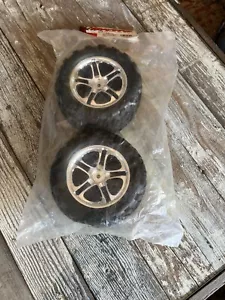 Traxxas 5174 Talon Tires Chrome 1/10-1/8 Scale Wheels, Revo/Maxx, 256 2 Pac - Picture 1 of 6