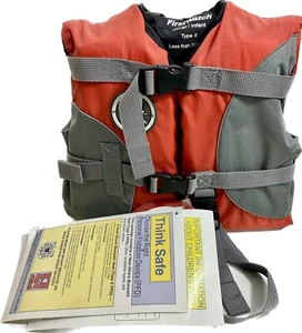 First Watch AV-30 Infant Type II Personal Flotation Device Lifejacket PFD 30lb - Picture 1 of 4