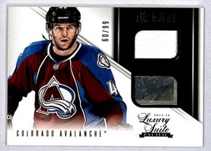 2013-14 Panini Luxury Suite Alex Tanguay Jersey/Stick /99 #67 Colorado Avalanche