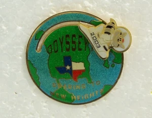 Odyssey of the Mind 2003 Texas Omer Astronaut Soaring Slider Trading Pin - Picture 1 of 7