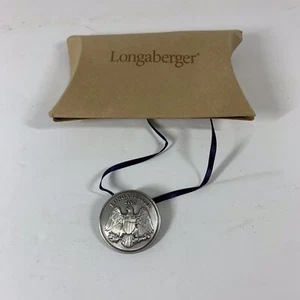 Longaberger 2005 Inaugural Eagle Peltre Atar/Pin ~ NUEVO - Imagen 1 de 3