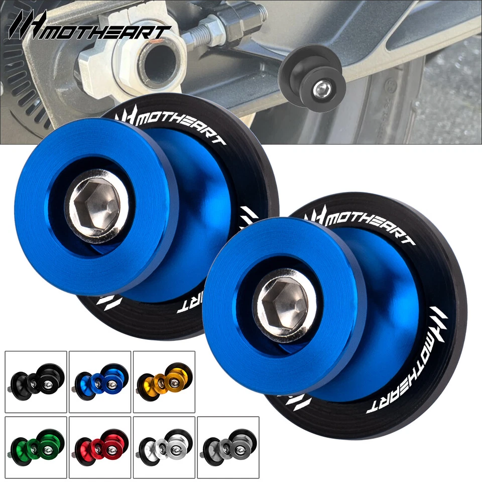 Carretes basculantes M6 para deslizadores de aluminio CNC para protección para accesorios Foto 1 de 1