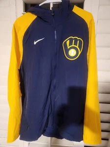 Brewers Hooded Full Zip Jacket - L - Picture 1 of 2