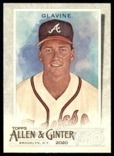 2020 Topps Allen and Ginter Base #1 Tom Glavine - Atlanta Braves