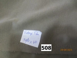 3 yds x 60" Military Green Vintage T-SHirt Stretch Cotton/ Cotton Blend Fabric - Picture 1 of 1