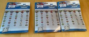 NEW DC JUSTICE LEAGUE HANGING STRING DECORATIONS SET 3 15 TOTAL PARTY SUPPLIES