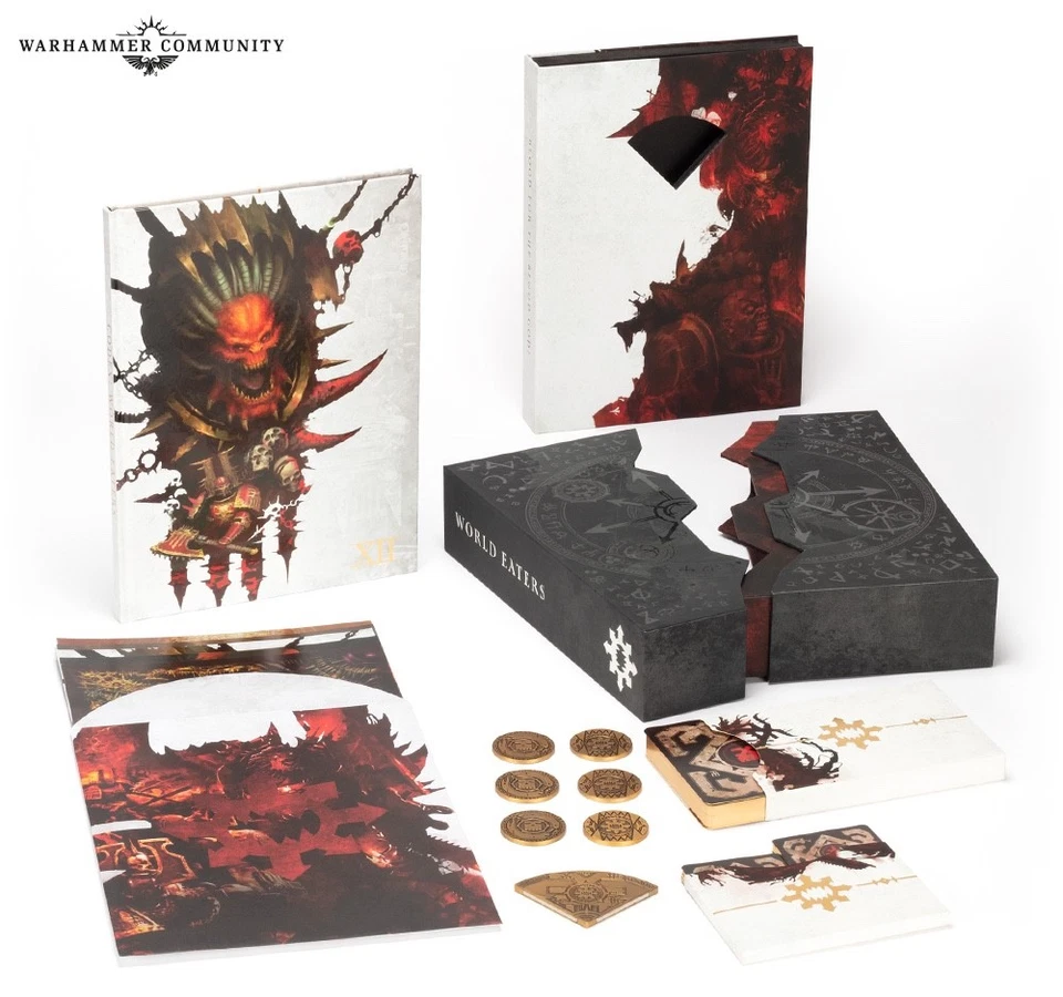 LIMITED ED. COLLECTOR'S Codex: World Eaters 10th Warhammer 40k (New) - Image 1 of 1
