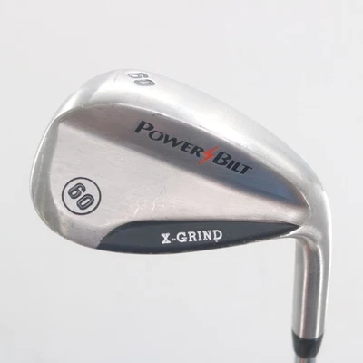 Cuña PowerBilt Lob 60 grados X-Grind acero Apollo R regular para diestros S-152111 Foto 1 de 4