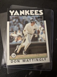 Topps 180 Don Mattingly 1986 - Imagen 1 de 2