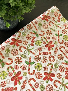 CANDY PARTY Design Tissue Paper Sheets Choose Size & Package Amount - Picture 1 of 6