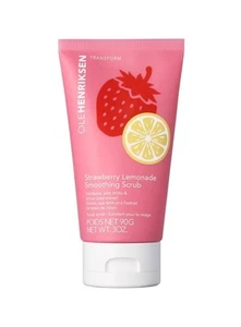 AUTH! Ole Henriksen 10% AHA Strawberry- Lemonade Smoothing Scrub Face & Body 3oz - Picture 1 of 6