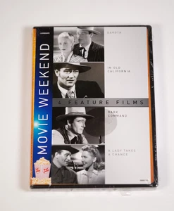 Dakota/In Old California/The Dark Command/A Lady Takes a Chance (DVD) SEALED - Picture 1 of 3