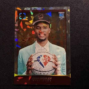 Panini Photogenic Evan Mobley Diamond Ice Anniversary Rookie RC/75 2021/22 - Imagen 1 de 6