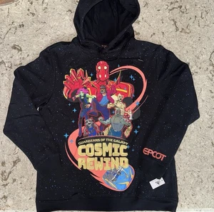 Sudadera con Capucha 2025 Disney Parks Epcot Guardianes de la Galaxia Cosmic Rewind Adulto L Nueva con Etiquetas - Imagen 1 de 3