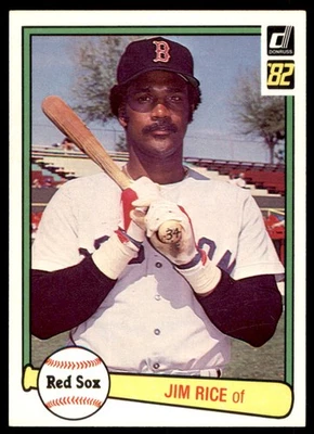 Jim Rice 1982 Donruss Card# 200 - Image 1 of 2
