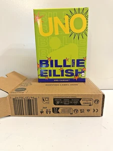 UNO Canvas Billie Eilish UNO Card Deck - New -  Sealed - Picture 1 of 6