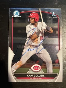 Cam Collier In-Person Auto 2023 Bowman #BCP125 Cincinnati Reds - Bild 1 von 2