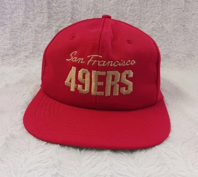 De colección San Francisco 49ers 1985 McDonald’s Rojo Snapback Gorra Gorra Verde Bajo Bil Foto 1 de 4