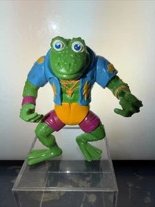 Teenage Mutant Ninja Turtles TMNT Dschingis Frog Actionfigur - 1989 Playmates - Bild 1 von 7